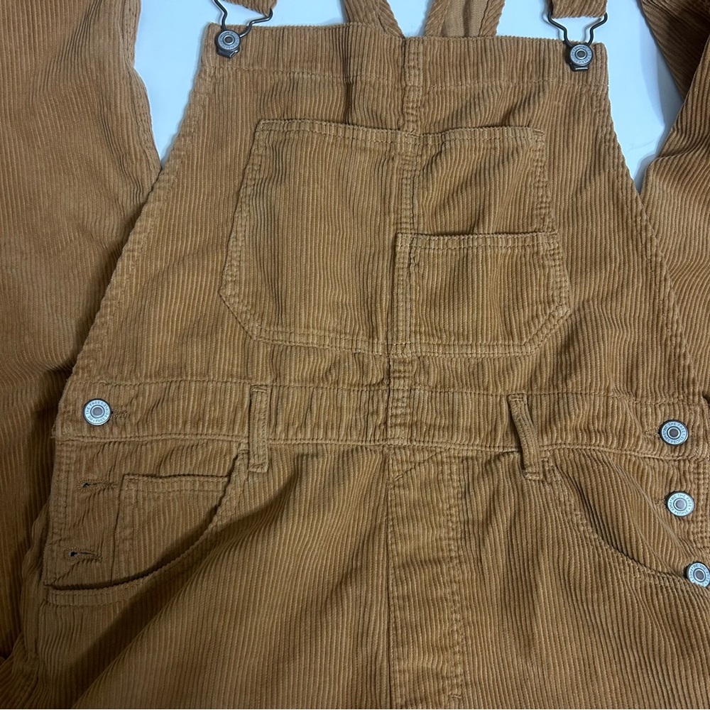 Free People We the Free Tan Corduroy Overalls (size L) - Picture 4 of 9